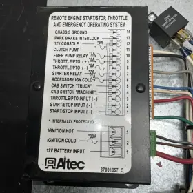 67001857 ALTEC NUECO BUSS Remote Control Engine Unit Fuse #3