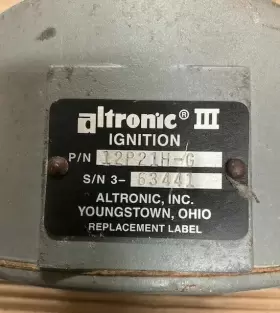12B21H-G ALTRONIC Ignition #2