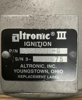 16T21H-G ALTRONIC Ignition #2