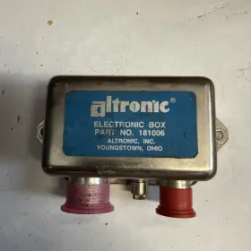 181006 ALTRONIC Ignition