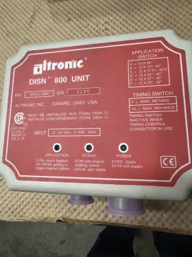 791812-100C ALTRONIC Ignition Unit Disn #2