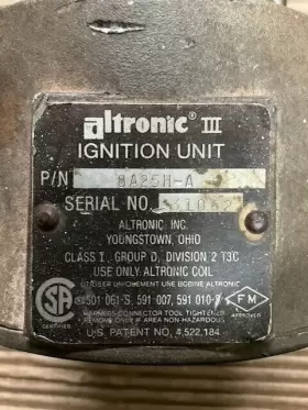 8A25H-A ALTRONIC Ignition #2