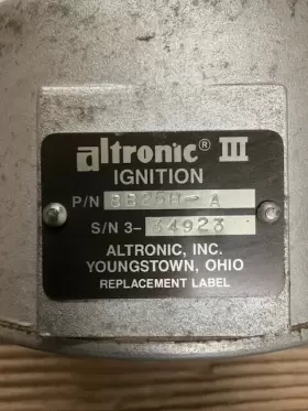8B25H-A ALTRONIC Ignition #2