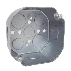 4O-SPL APPLETON Steel Octagon Box Knockouts