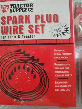 MTK7FARH COMPLETE TRACTOR Ford Tune Up Ignition Wire Set Kit #2