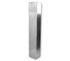24X10X60-125SD GRAY METAL SOUTH Duct Supply Trunk Ducting