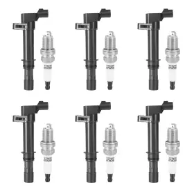 FGA-000913 GRIZZLY AUTO Ignition Coil Pack Spark Plugs Dodge