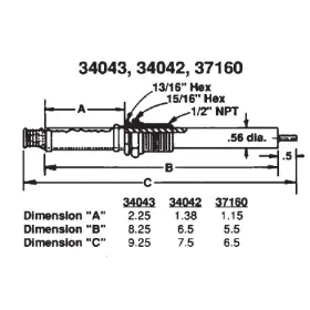34042 HONEYWELL Maxon Igniter Opii Km