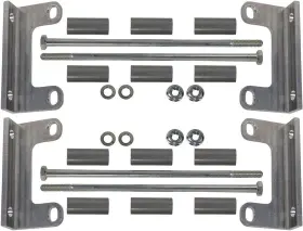 Ict Billet 551532 Relocation Brackets D580 D510c 8-cyl Kit