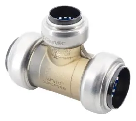 457-184 LEGEND VALVE Push Tee Npt Connector