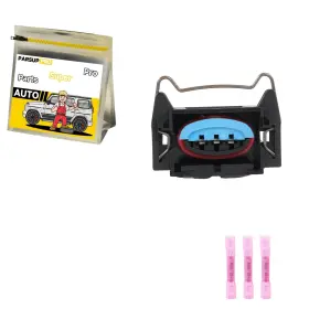 Parsuppro Wpt-517 1pcs 3-way/pin Ignition Coil Pack Connector Sensor Socket Repair Wiring Harne