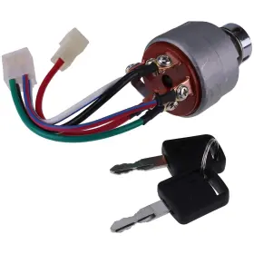 Rongpas 194215-52110 Ignition Switch 19421552110 Compatible With Yanmar Fx20 Fx20d Fx