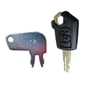 Stevens Lake Parts 5p8500 New Style Ignition And Master Disconnect Keys Fits Cat Caterpillar Asv M6j1