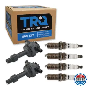 Trq B0bjp6kyw4 Ignition Coil And Spark Plug Kit 6 Piece Iridium Plugs Compatible