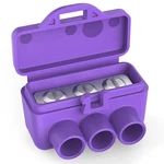 3-port Purple Aluminum Copper Wire Connectors (10-pack) - Durable & Reliable. Fixed Price $47.00.