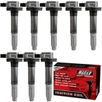 Set Of 8 Ignition Coils Uf622 Dg542 Compatible With Ford F150 Mustang Lobo 20.... Fixed Price $149.00.