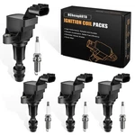 4pcs Ignition Coil & Spark Plug Compatible With Chevy Malibu Cobalt Hhr Satur.... Fixed Price $111.42.