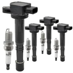 Uf311 Ignition Coil Pack 30520-pna-007 And Iridium Spark Plugs 92213 Set Of 4.... Fixed Price $79.86.