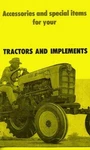 Ford 601 801 600 Tractor Implements Accessories Manual. Fixed Price $8.75.