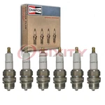 6 Pc Champion Industrial Spark Plugs For 1910 Stevens-duryea Model Aa Qr. Fixed Price $74.51.