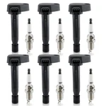 Autokay 6 Pcs Ignition Coils And Spark Plugs Set For Honda Odyssey. Fixed Price $173.71.