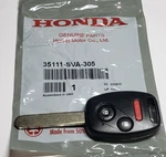 * Oem P/n 35111-sva-305 Key, Immobilizer & Transmitter (blank) - Genuine Honda. Fixed Price $75.50.