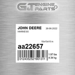 Aa22657 Harness Fits John Deere (surplus Open Box). Fixed Price $110.92.