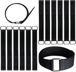 Durable 12 Inch Hook And Loop Cable Straps - Pack For Reliable Organization. Fixed Price $13.49.