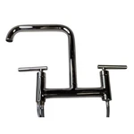 Kohler 7548-4-sn Purist Deck-mount Bridge Faucet W/sidespray - Polished Nickel. Fixed Price $679.90.