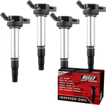 Macax Set Of 4 Ignition Coils For Toyota Scion Lexus Corolla Prius 90919-02258. Fixed Price $59.88.