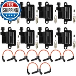 Aeagle Square Ignition Coil Pack Iridium Spark Plugs For Gmc Sierra 1500 4.8l. Fixed Price $192.83.