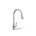 Kohler 99259-cp Artifacts Kitchen Faucet 17-5/8" Pull-down Spout - Slight Wear. Fixed Price $376.79.