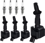 4pcs Ignition Coil & Spark Plug Fit For Chevy 4 Pcs Uf802 With Plugs. Fixed Price $106.71.