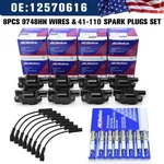 8 Set Genuine Oem Uf413 Ignition Coil & 41-110 Spark Plug + 9748uu Wire Fit Gmc. Fixed Price $135.70.