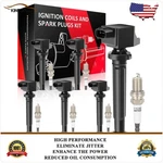 6 Ignition Coil & Spark Plug Kits For Suzuki Grand Vitara 2.7l V6 2006 2007 2008. Fixed Price $77.99.