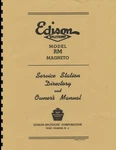 Edison-splitdorf Model Rm Magneto Owner's Manual Reprnt. Fixed Price $22.88.