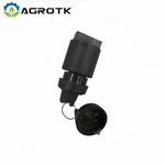Agt Ignition Switch With 2 Keys For Dm12-c/qh12/h12 Mini Excavator Accessories. Fixed Price $65.46.
