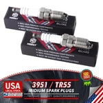 Set Of 2 Iridium Oem Tr55 Spark Plugs For Buick Chevrolet Ford Gmc Mazda Mercury. Fixed Price $17.99.