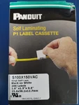 Panduit S100x150vac Self-laminating Label Cassette 200 Labels 1.5" X 1" 0.5" Poa. Fixed Price $40.00.