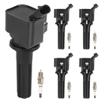 Ignition Coils Pack & Iridium Spark Plugs Uf497 For Buick Chevy Gmc Rainier C.... Fixed Price $107.88.