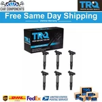 Trq New 6 Piece Engine Spark Ignition Coil Kit Direct Fit For 16-21 Toyota Lexus. Fixed Price $143.64.
