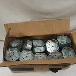 Appleton 4o-spl 4--1-1/2" D 4" Octagon Box-lot Of 50. Fixed Price $129.99.
