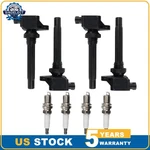 Set Of 4 Ignition Coils + Spark Plugs Fit For Suzuki Sx4 2007-2009 I4 2.0l Uf562. Fixed Price $52.00.