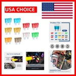 10-piece Car Fuses Assortment Kit: 5a To 30a Reliable Auto Fuse Replacement. Fixed Price $6.29.