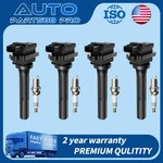 4x Oem Ignition Coil & Iridium Spark Plug For Suzuki Aerio Esteem 1.8/2.0l Uf237. Fixed Price $50.78.