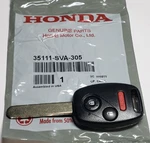 * Oem P/n 35111-sva-305 Key, Immobilizer & Transmitter(blank) - Genuine Honda. Fixed Price $65.85.