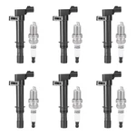 Ignition Coil Pack And Spark Plugs Fits For Dodge Dakota Durango 04-08, R.... Fixed Price $100.69.