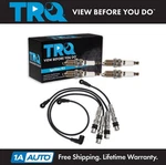 Trq Ignition Wires Spark Plugs Kit Fits 2001-2005 Vw Beetle 2001-2006 Golf Jetta. Fixed Price $89.95.