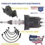 1331330 1331331 1337666 Tune Up Distributor Coil Wire Hyster H55 H60 Xm Gm 3.0l. Fixed Price $183.00.