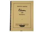 Edison Splitdorf Model Cd Magneto Service & Parts Manual *1075. Fixed Price $17.50.